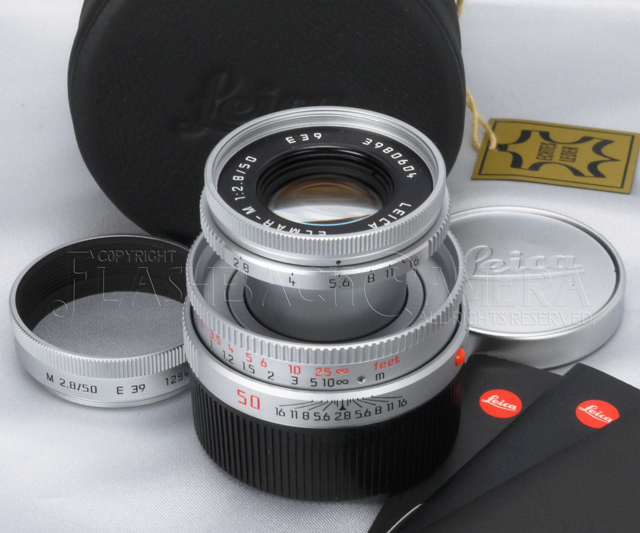 Elmar-M 50mm f2.8 (M) Chrome – FLASHBACK CAMERA