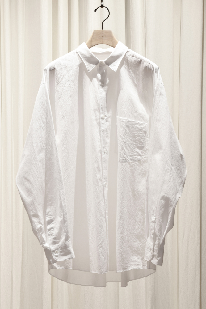 COMOLI (コモリ) コモリシャツ [WHITE]