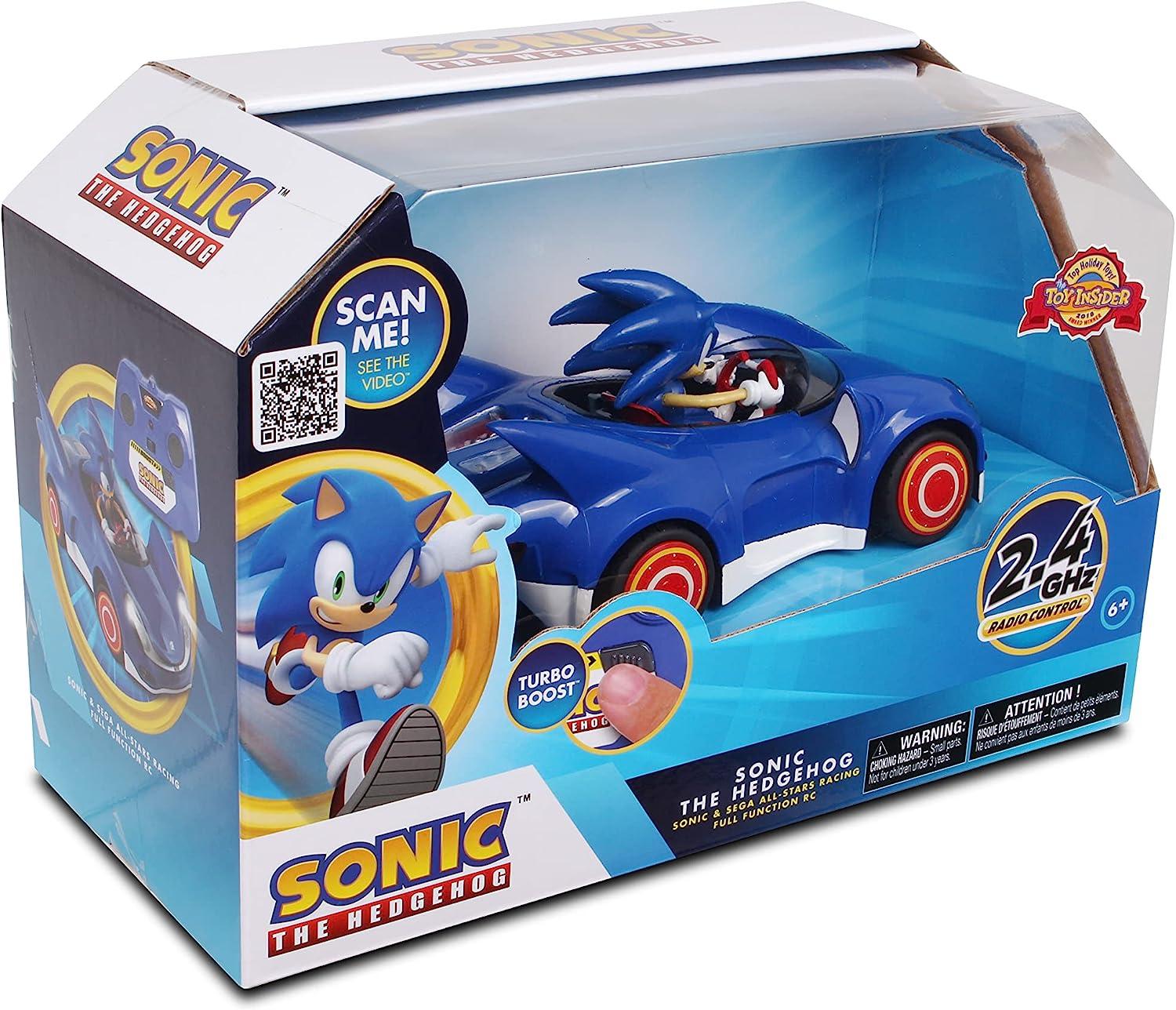 NKOK Sonic The Hedgehog Remote Controlled Car - Sega All Stars