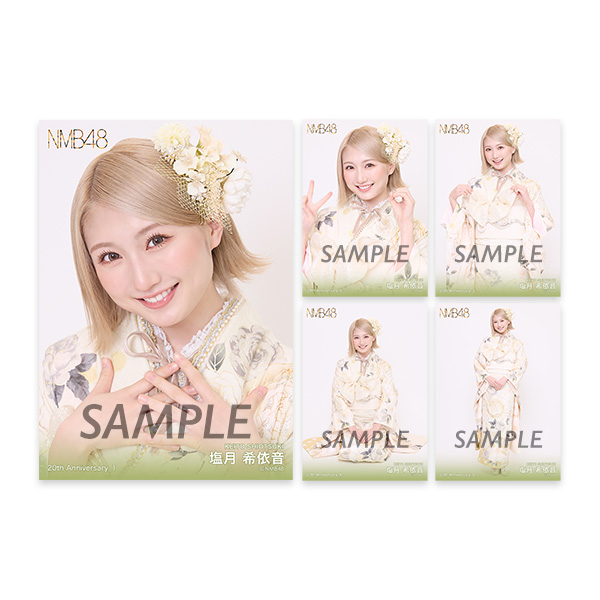 NMB48 成人式 2026 新成人記念メンバー個別生写真5枚セット - NMB48