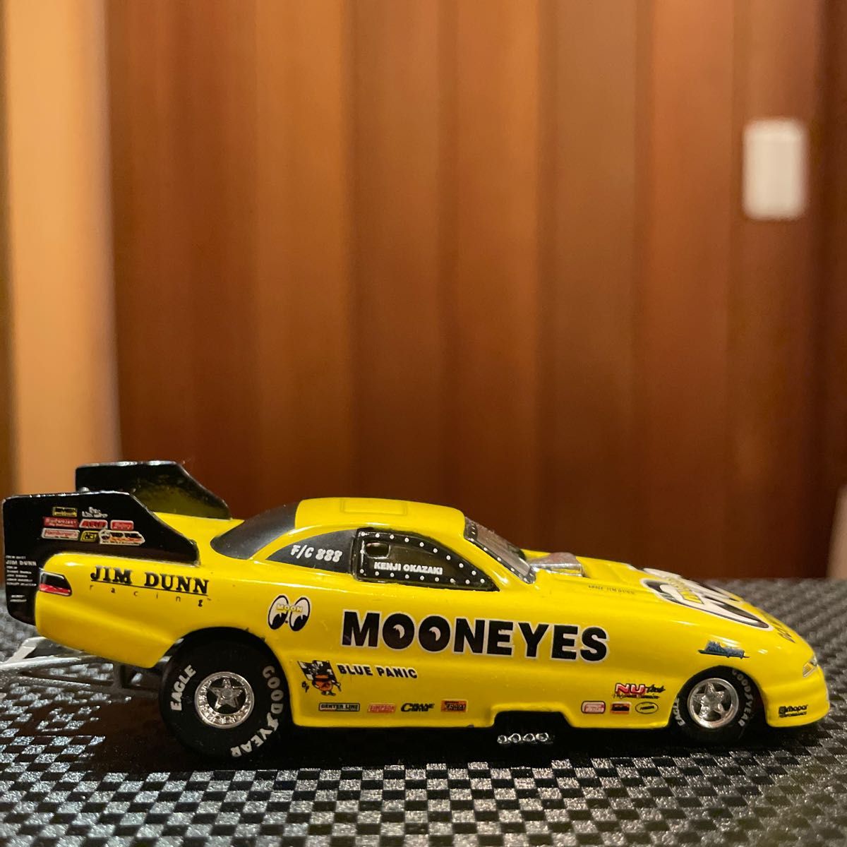 1/64 ACTION製 ファニーカー ムーンアイズ ドラッグレース フェンス