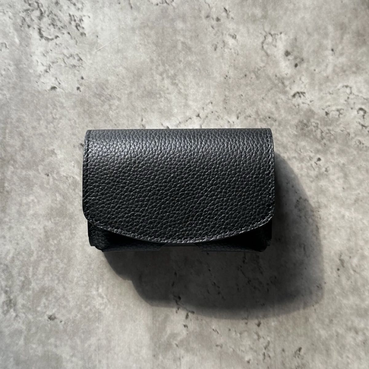 MaisonSbond（メゾンエスボンド）三つ折り財布 ブラック レザー｜Yahoo