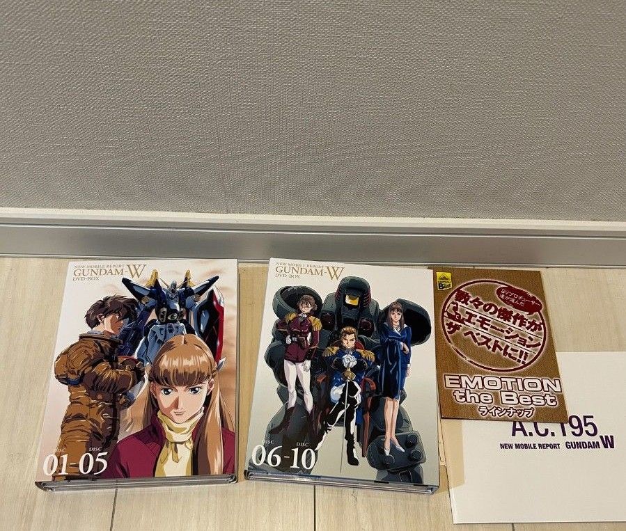 G-SELECTION 新機動新世紀ガンダムW DVD-BOX ガンダムウイング 全49話
