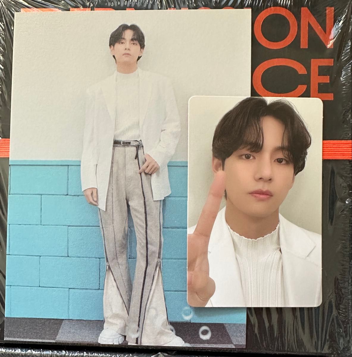 BTS 韓国 限定 BE 未公開 テヒョン テテ ラキドロ トレカ 2枚 BTS BE未