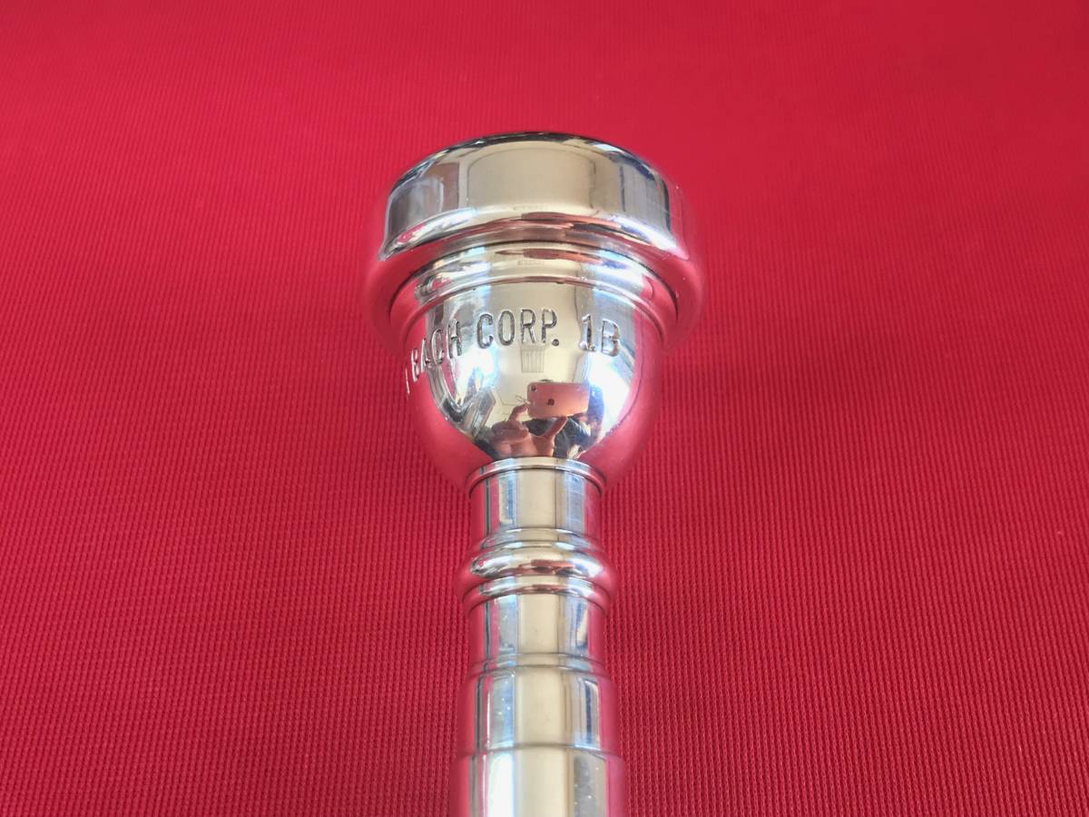 バック VINCENT BACH CORP 1B 旧刻印 ヴィンテージトランペットマウス