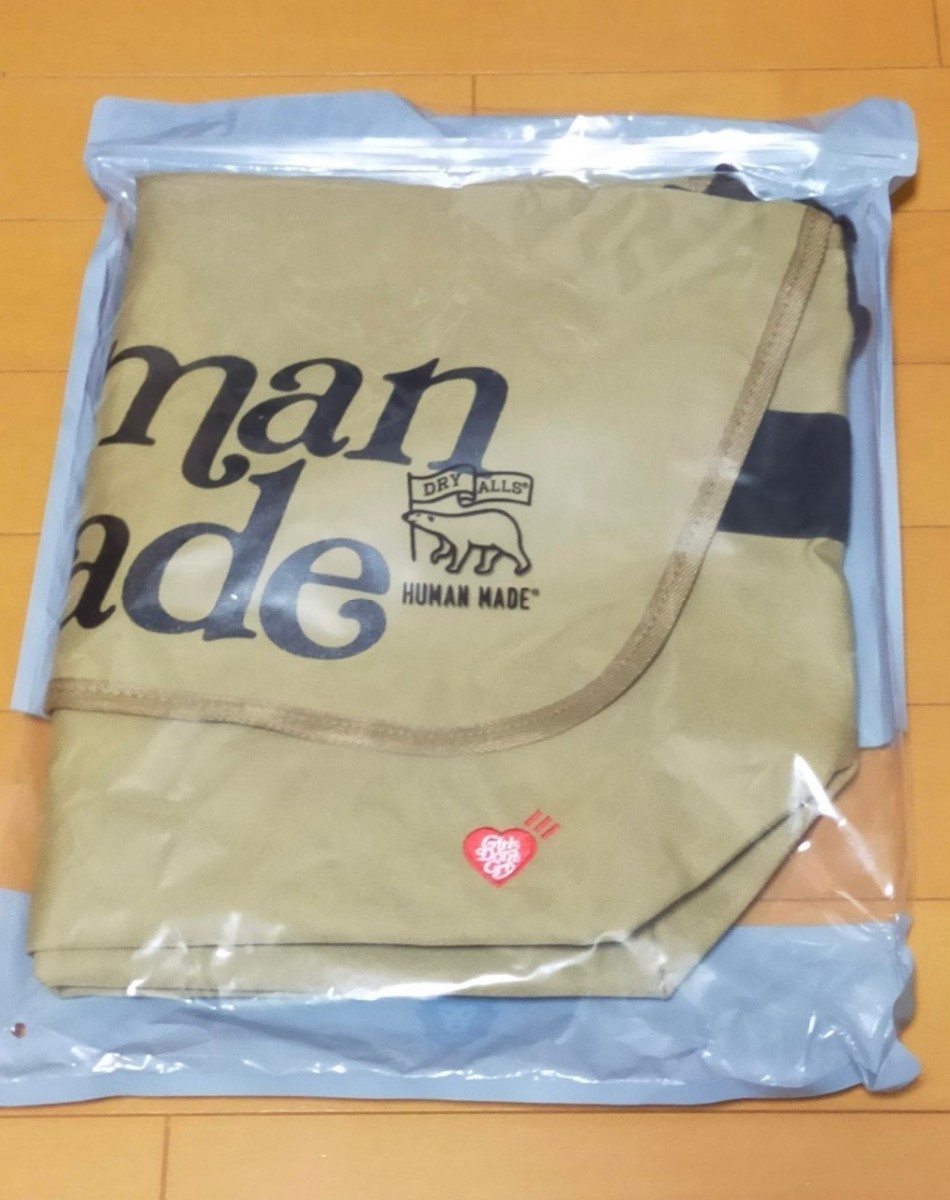 残り1つ human made メッセンジャーバッグ ベージュ 新品未使用品