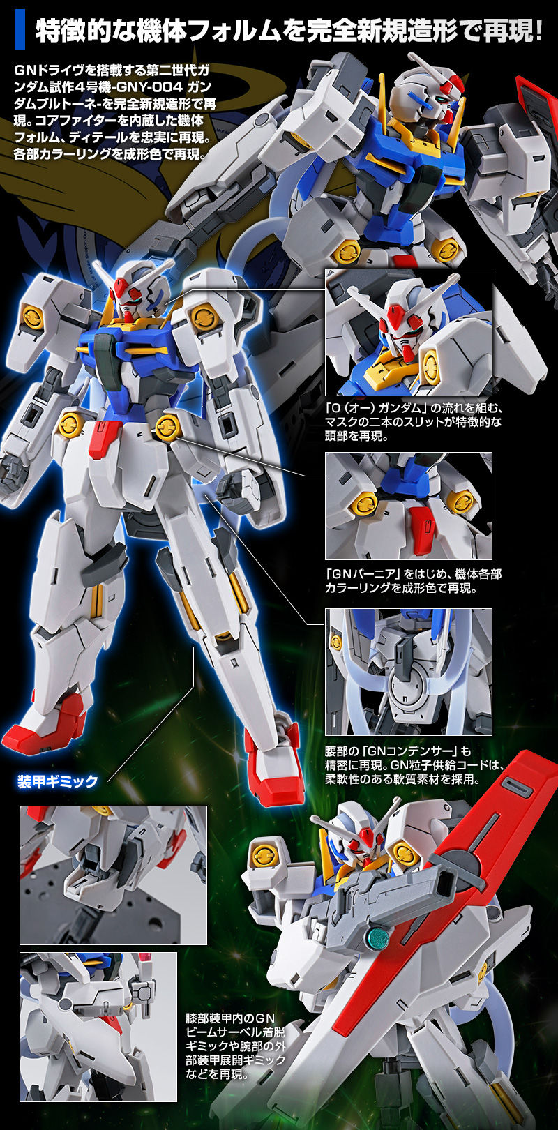 HG 1/144 ガンダムプルトーネ｜プレミアムバンダイ｜バンダイナムコ