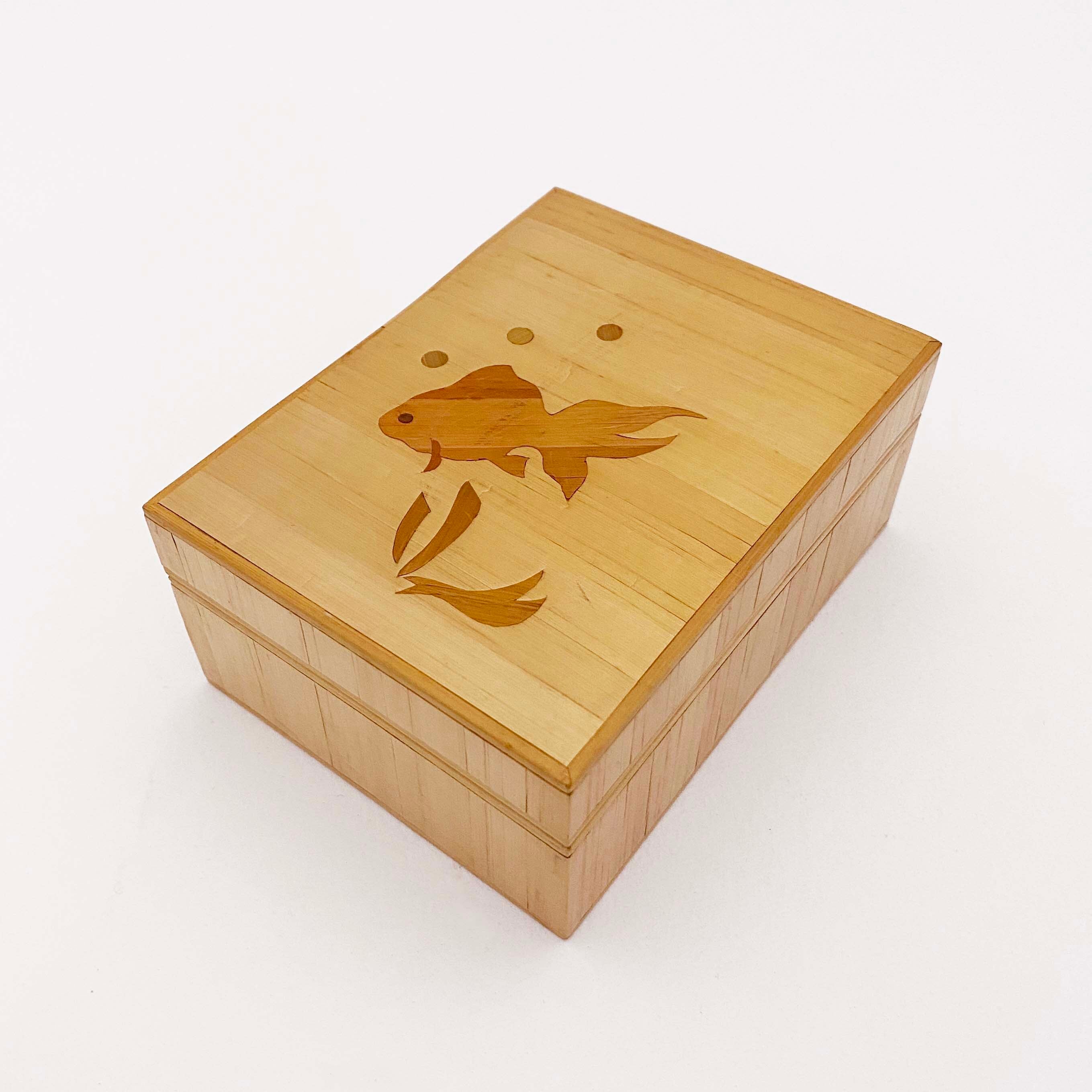 城崎の麦わら細工箱（金魚） | kokeshka