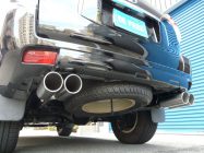 ND5RC ロードスター オールステン マフラー 砲弾 チタン発色！ 60-100Φ