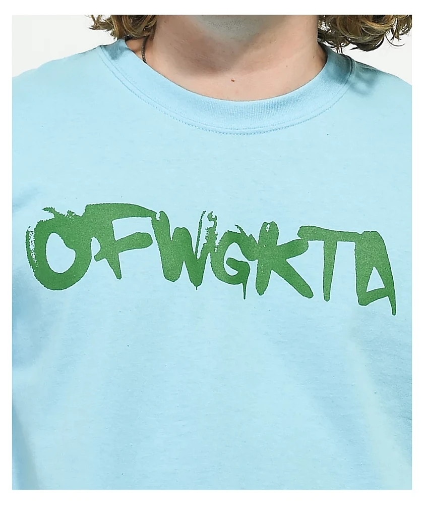 Odd Future OFWGKTA Flare Blue T-Shirt at Hamilton Place in