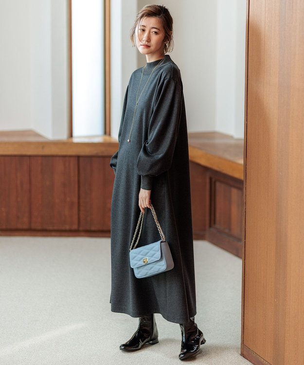 洗える】ウールミルドジャージー ワンピース / 23区 | ファッション