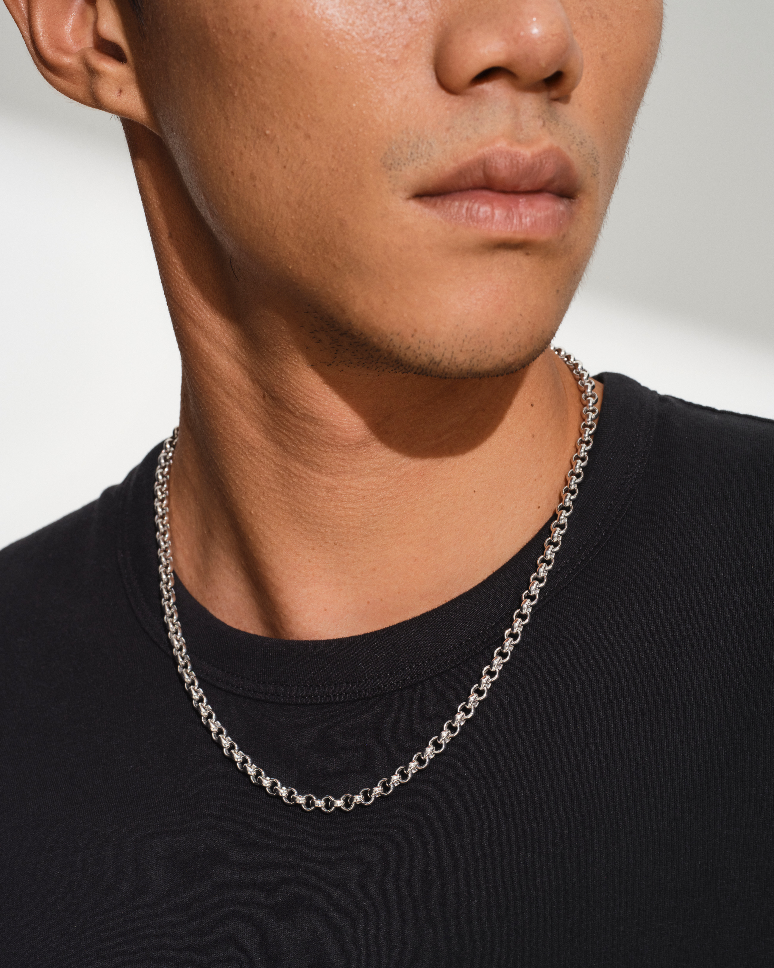 Thick Rolo Chain Gold - Tom Wood Project Official Online Store