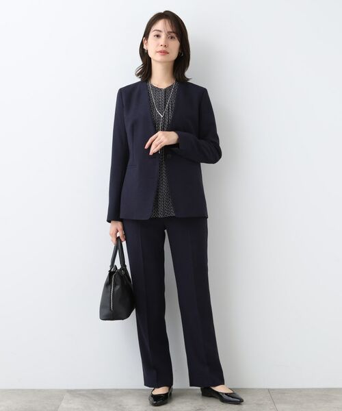 セール】 【洗える／スーツ】ストレートラインパンツ （パンツ