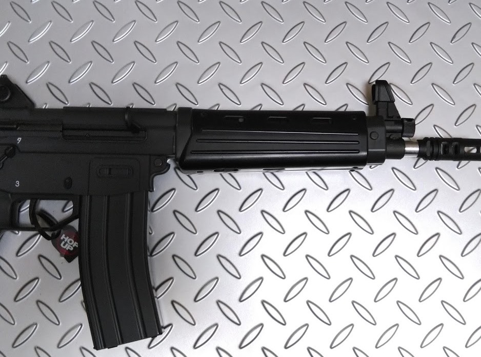 89式小銃ガスブローバック フロントショートカービン加工 マルイGBB89式