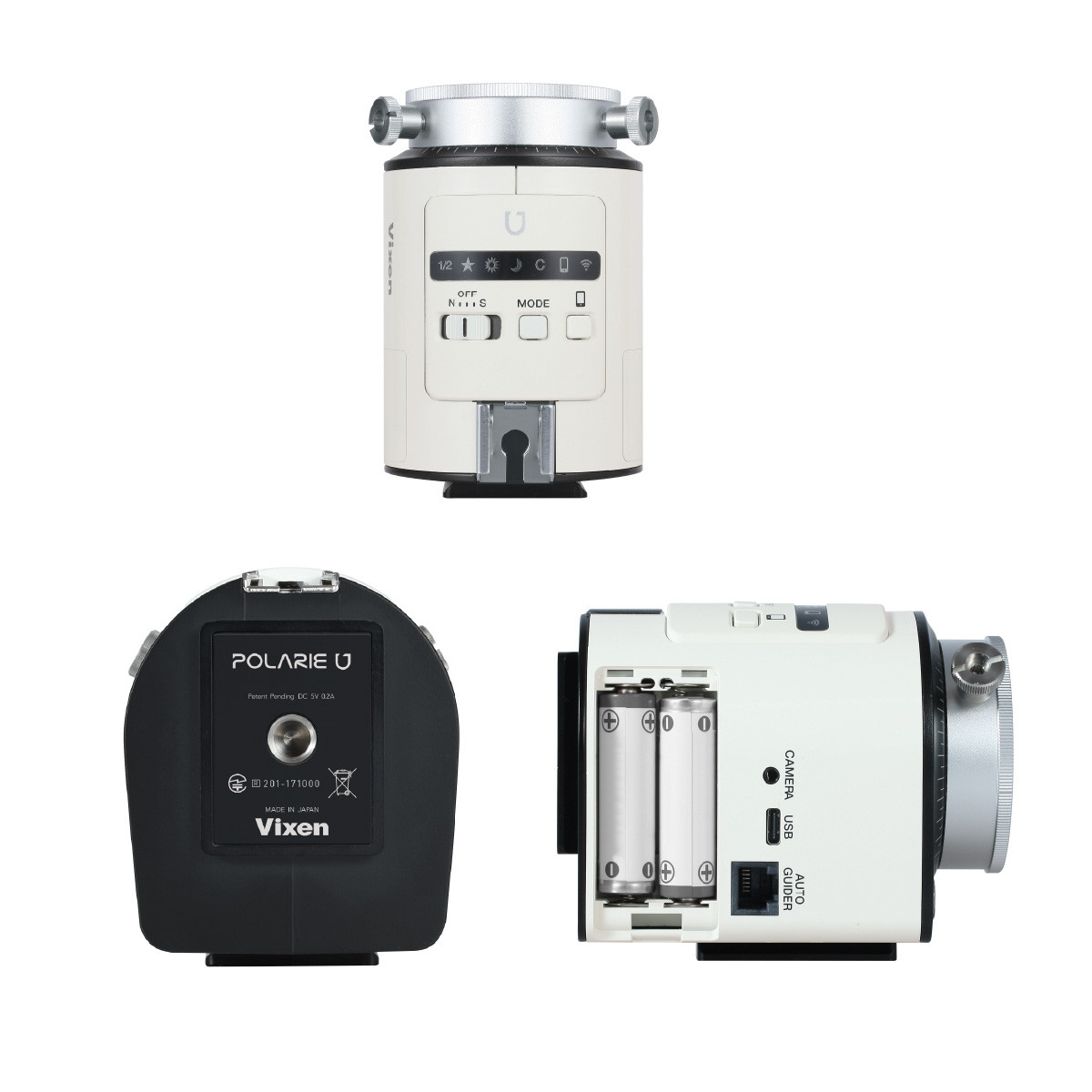 ポータブル赤道儀 ビクセン 星空雲台ポラリエU (WT) | 望遠鏡 天体