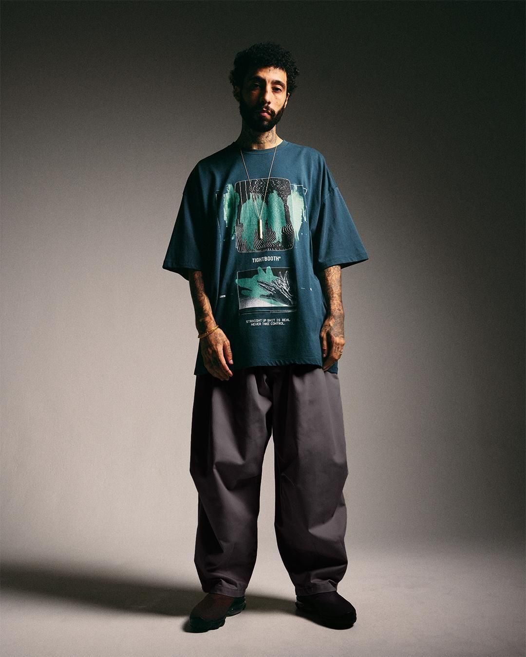 HERRINGBONE BALLOON PANTS - TIGHTBOOTH® タイトブース オフィシャル