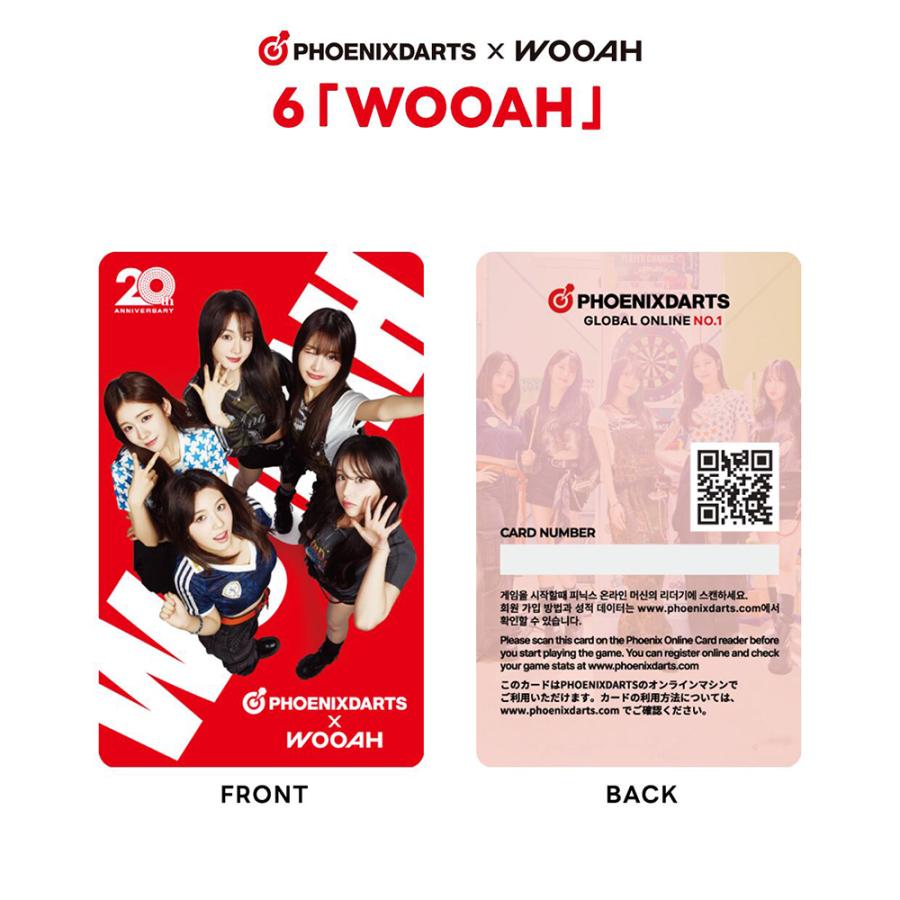 数量限定 ダーツ フェニックスカード デジコン付きPHOENicA WOOAH