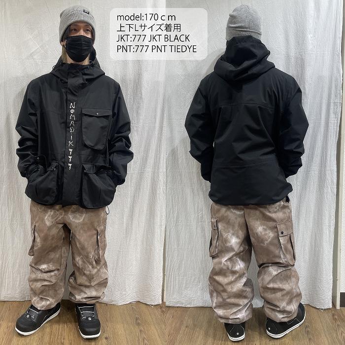 NOMADIK ノマディック 777 PNT BLACK 24-25 ウエア メンズ パンツ