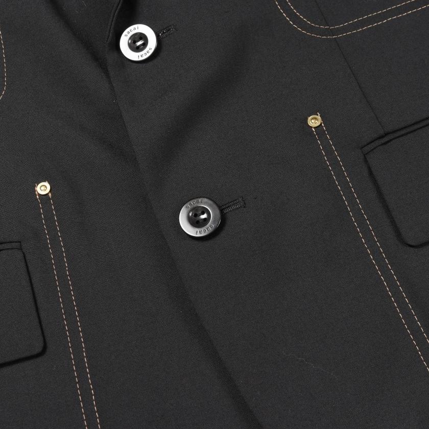 sacai（サカイ） sacai sacai × Carhartt WIP Suiting Bonding Jacket