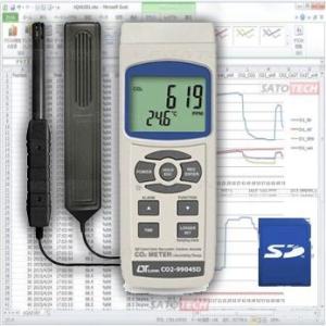 特価！サトテック 大型CO2表示器 HJ-CO2-LED75 NDIR式CO2モニター