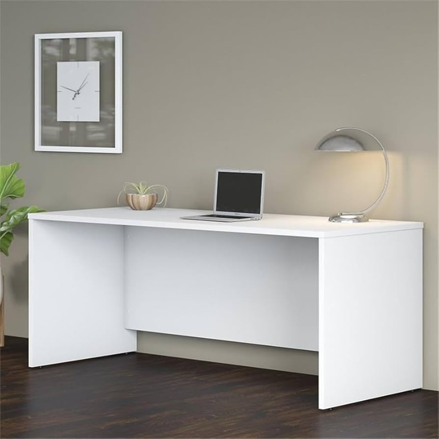 Amazon.com: Bush Furniture Studio C 72W x 30D Office Desk in White