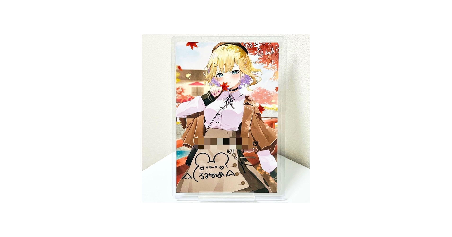 Amazon | 胡桃のあ 963記念 直筆サイン入りポストカード ぶいすぽ ぶ