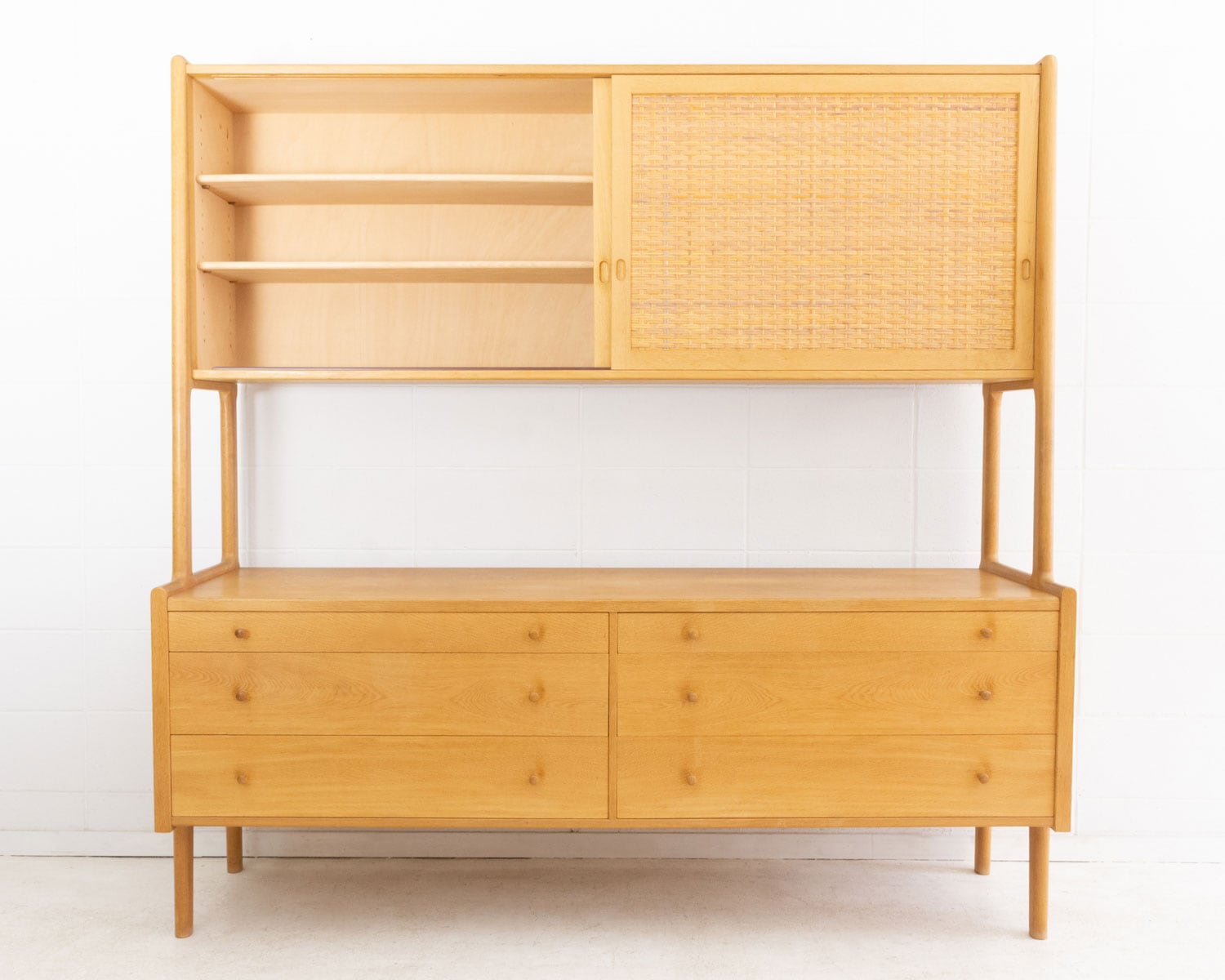 RY20 Cabinet Hans J Wegner オーク ラタン 北欧家具 通販 CLOVERSKY