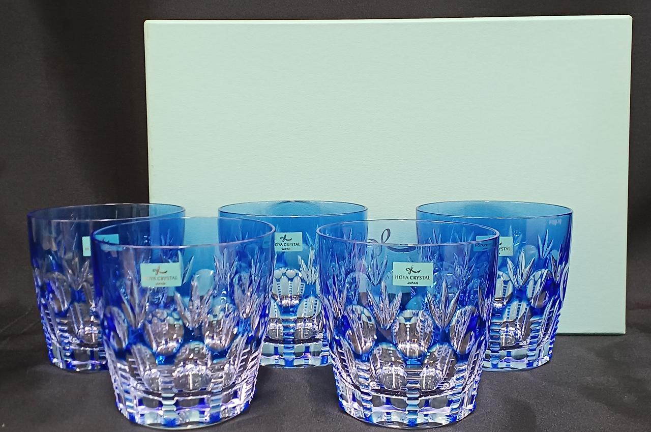ホヤ(HOYA)|切子ロックグラス5客揃|【ハードオフ公式通販】オフモール