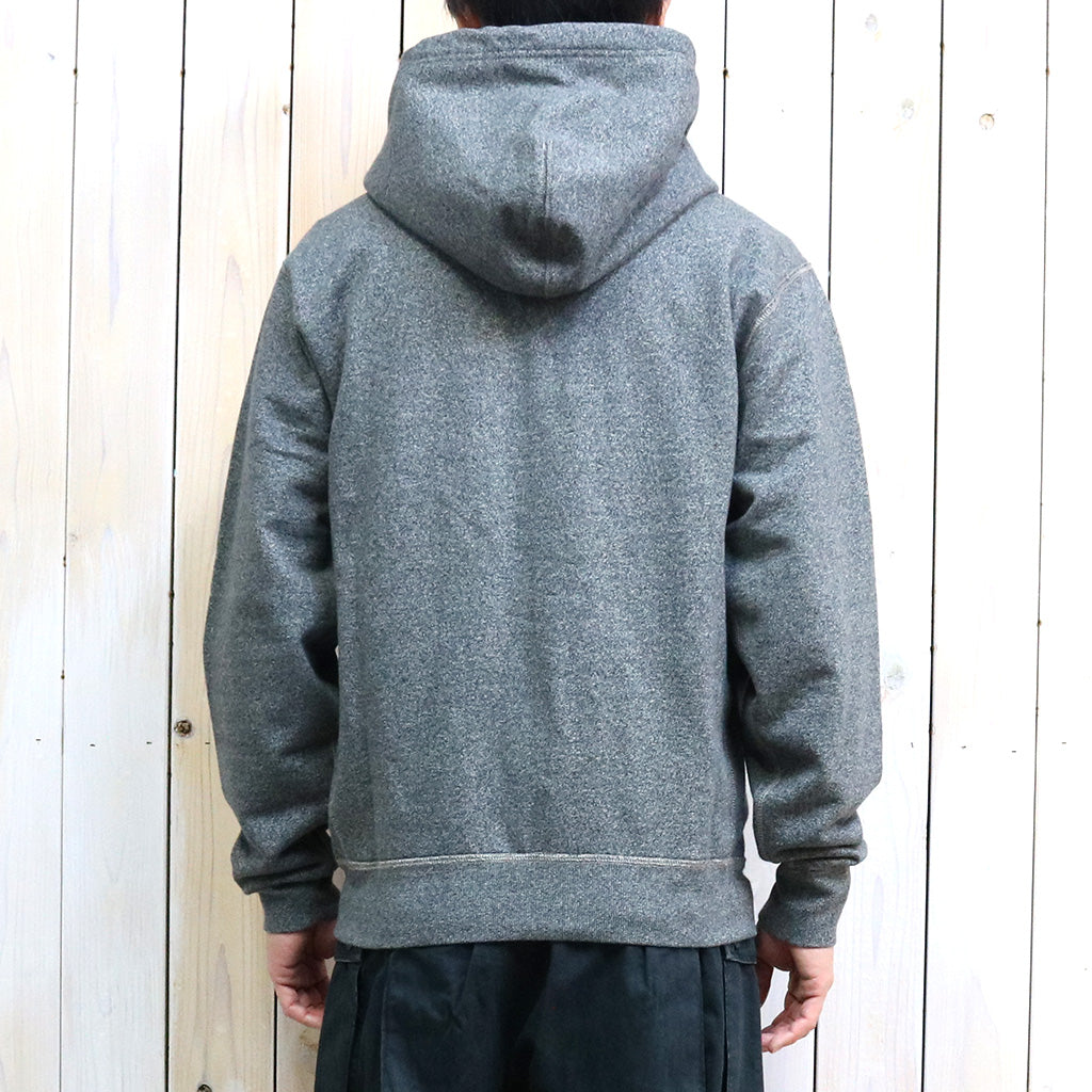 Double RL『FRENCH TERRY FULL-ZIP HOODIE』(CHARCOAL HEATHER