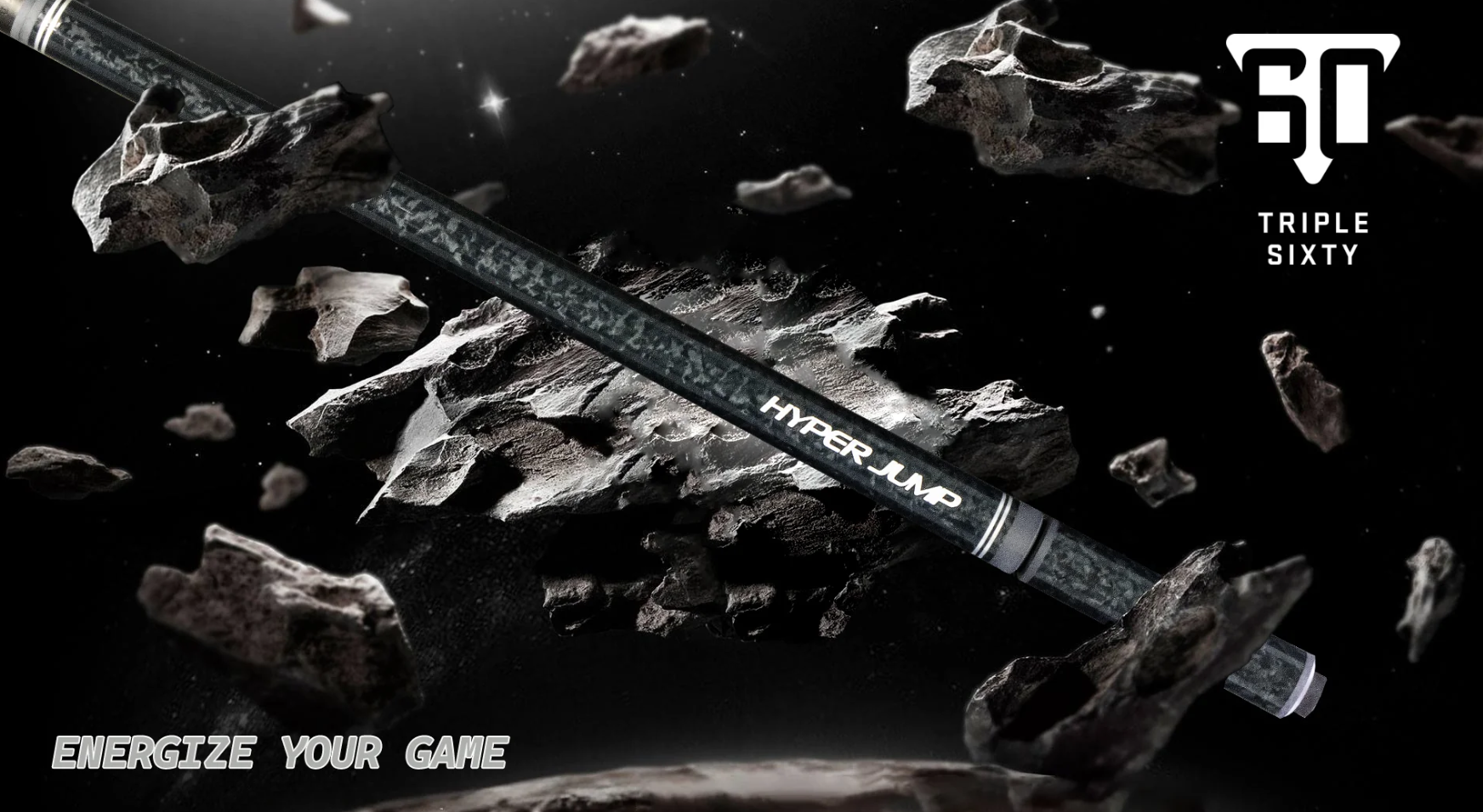 The triple 60 HYPER JUMP CUE FROM FEDOR GORST - KB Custom Cues