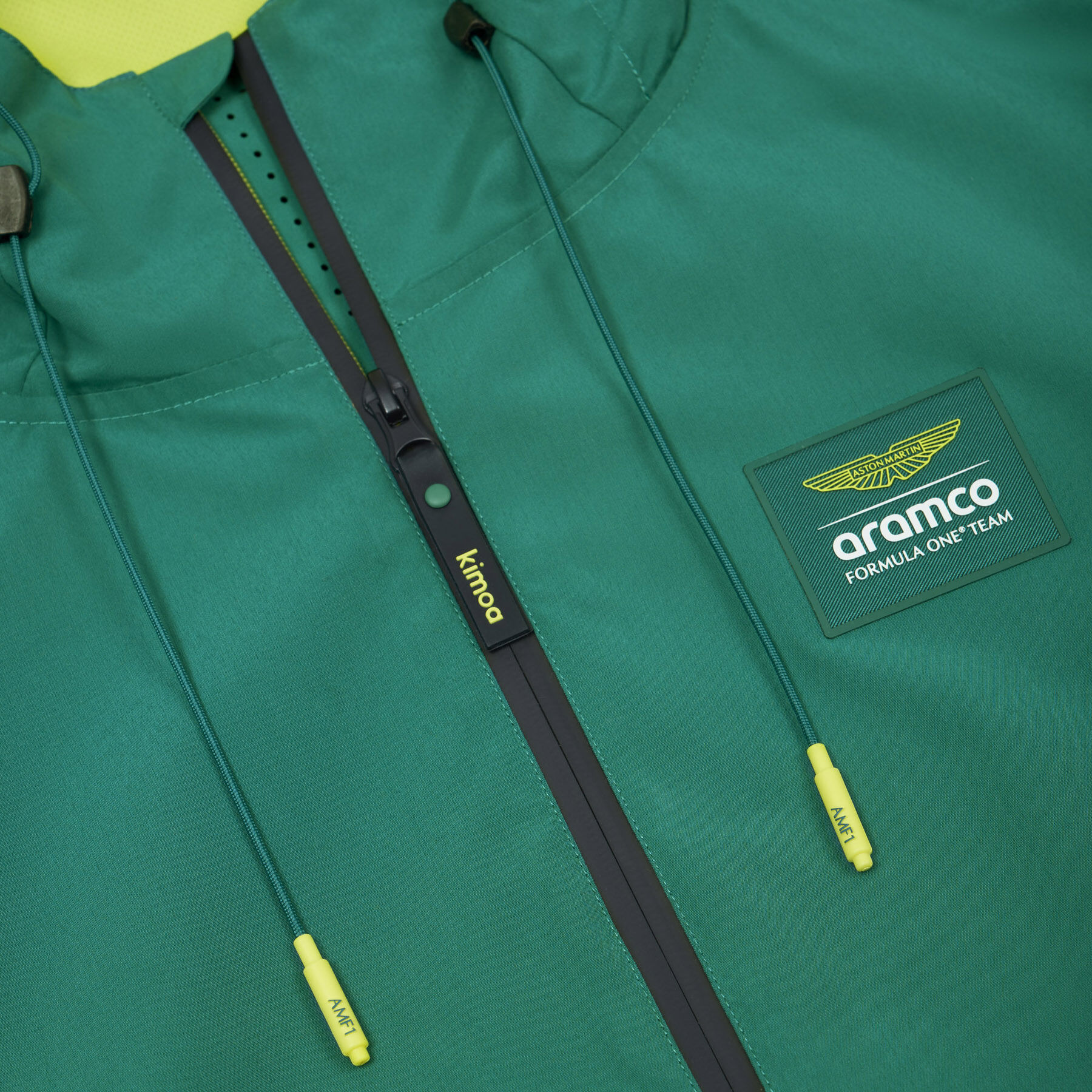 Shop | Kimoa Alonso Windbreaker Jacket green | Aston Martin F1 Team