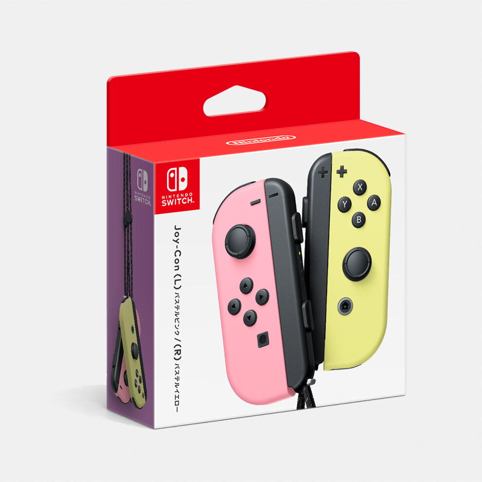 Joy-Con(L) ネオンレッド/(R) ネオンブルー | My Nintendo Store（マイ