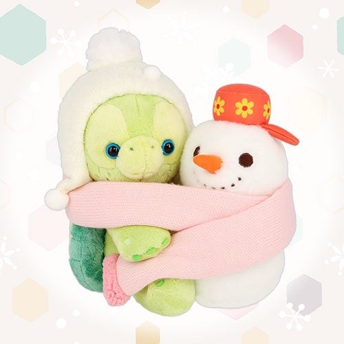 11/4販売ダッフィー＆フレンズ ニット帽とマフラーがあたたかそうな