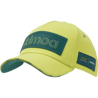 Aston Martin F1 Team X Kimoa Curved Brim Green Adjustable Cap