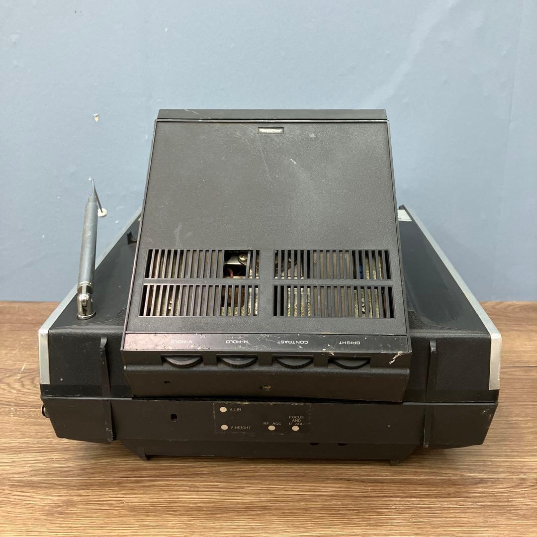 C-5 ジャンク品 希少 当時物 ナショナル トランジスタ テレビ ポータブル