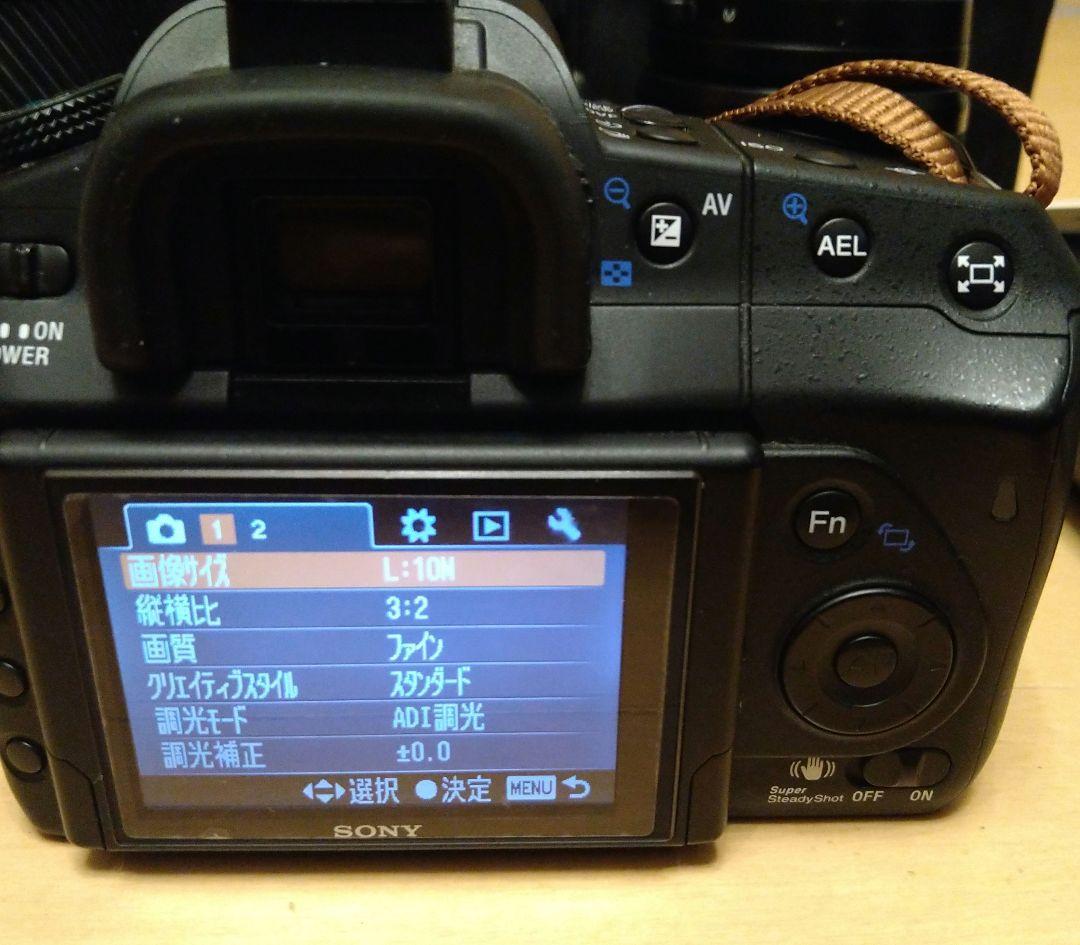 SONY α300 デジタル一眼レフ レンズ