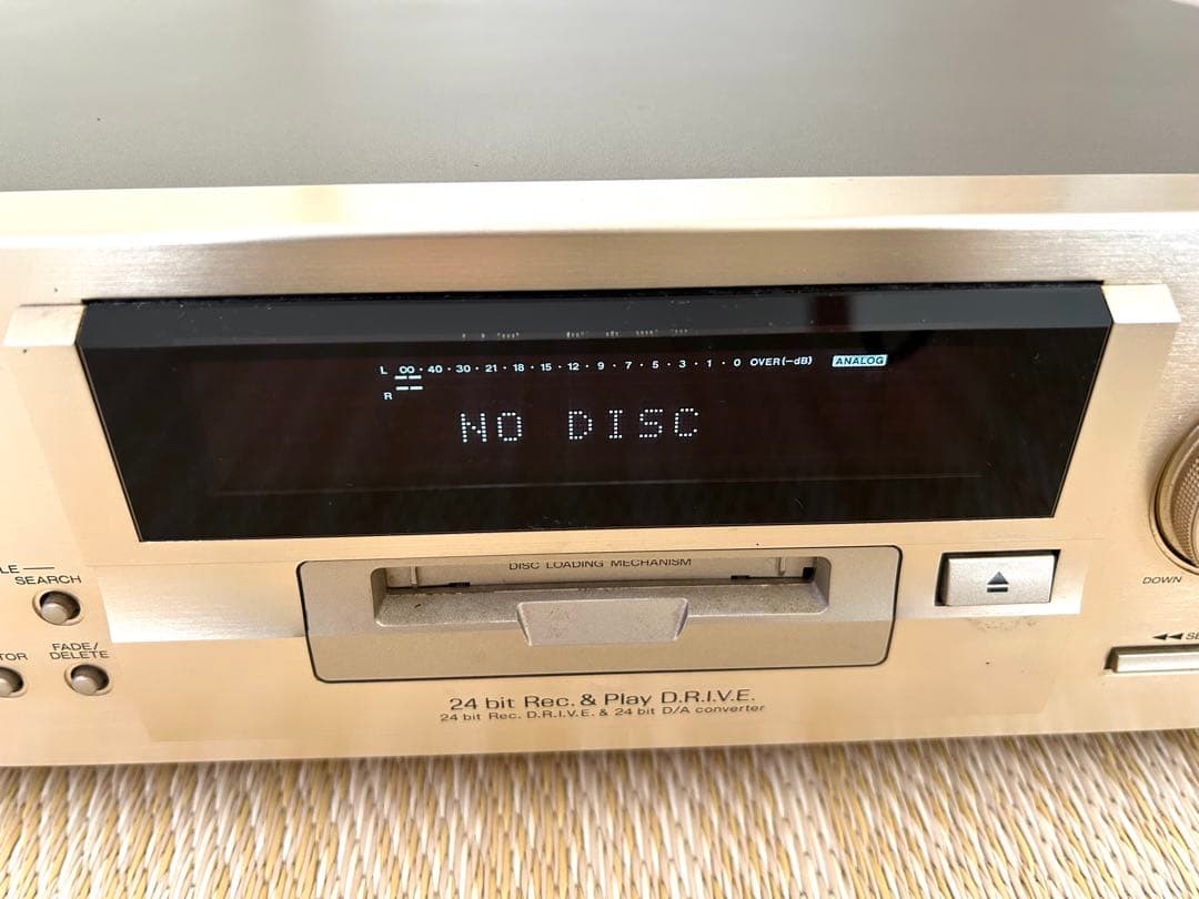 KENWOOD ケンウッド　DMF-7020 高級MDデッキ