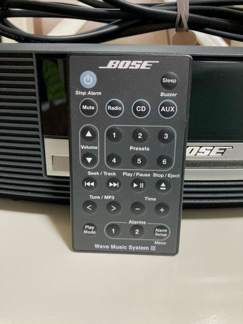値下げ【完動品】BOSE WAVE Music System III リモコン有