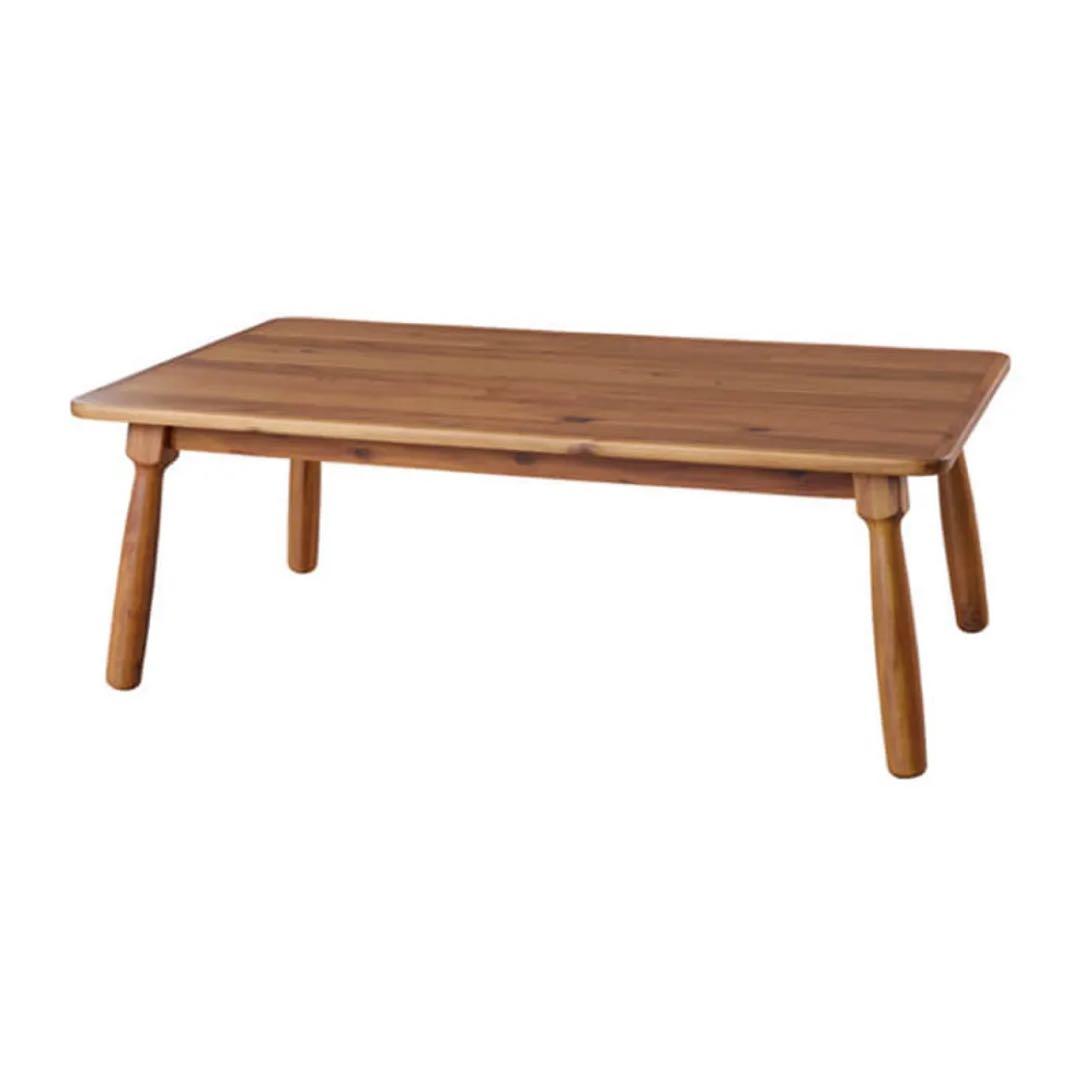 さ　こたつ 天然木使用 座卓 ローテーブル リビングテーブル LOWYA こたつ(ブラウン)座卓 天然木使用で温かみあるデザイン | 【公式