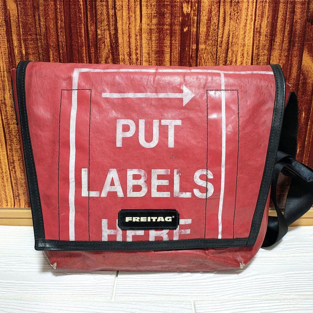【訳あり】FREITAG DRAGNET PUT LABELS HERE レア 訳あり】FREITAG DRAGNET PUT LABELS HERE レア - メルカリ