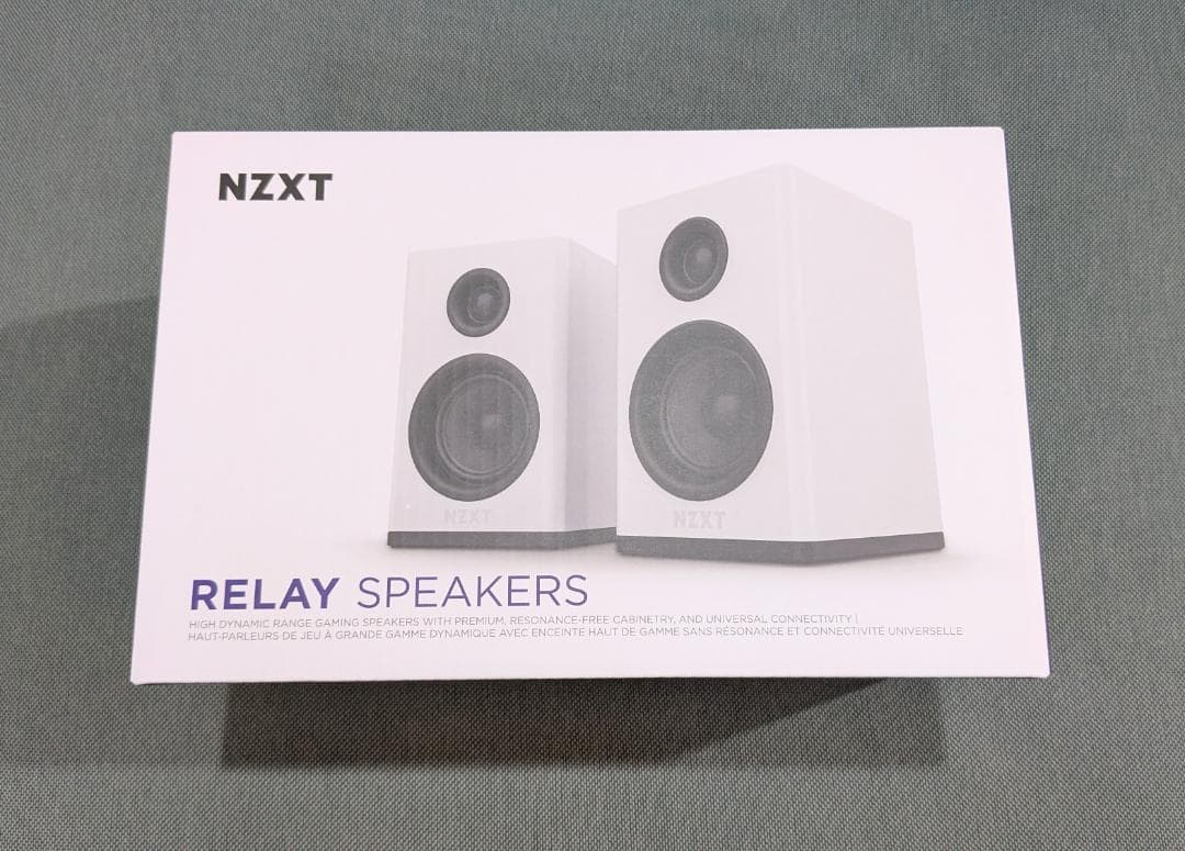 新品未開封　NZXT Relay Speakers NZXT debuts new Relay audio line with speakers, headset and mixer